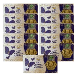 سکه گرمی طلا 18 عیار پارسیان تهران مدل  k412 مجموعه 11 عددی